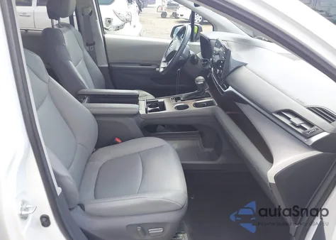 2021 Toyota Sienna Xle из США, поврежденный, VIN 5TDYRKEC0MS031047